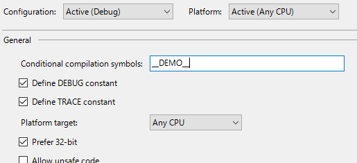 DEMO 条件シンボル